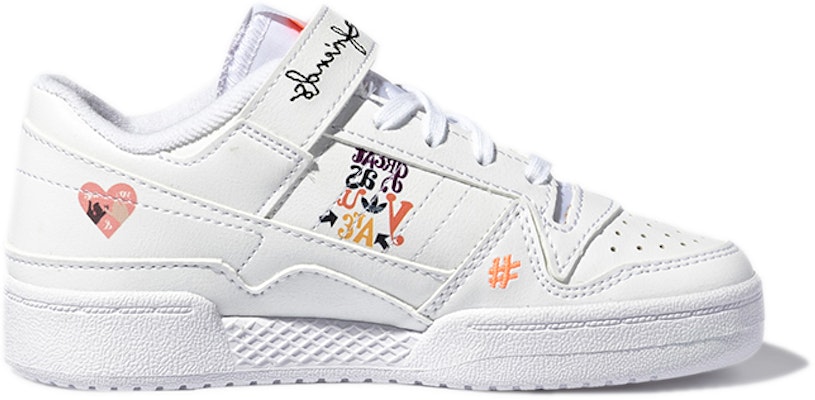 (PS) adidas FORUM Low C 'Putih Kartun' H01454 Order (PS) adidas FORUM Low C 'Putih Kartun' H01454