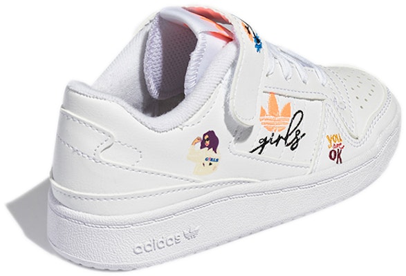 (PS) adidas FORUM Low C 'Putih Kartun' H01454 Shop (PS) adidas FORUM Low C 'Putih Kartun' H01454