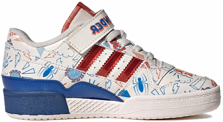 中童 adidas originals FORUM 防滑耐磨 低筒 兒童滑板鞋 白紅藍 Order 中童 adidas originals FORUM 防滑耐磨 低筒 兒童滑板鞋 白紅藍