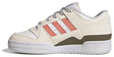 (Preschool) adidas Originals Forum Low Shoes 'White Pink Olive' IG0284 (Preschool) adidas Originals Forum Low Shoes 'White Pink Olive' IG0284