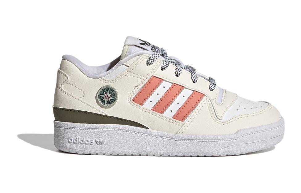Order (PS) adidas Originals Forum Low 'Putih Pink Olive' Kasut IG0284