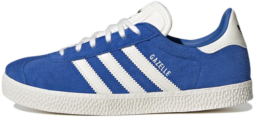 大童 adidas originals Gazelle J 舒適 耐磨 低幫 兒童板鞋 藍白 Buy 大童 adidas originals Gazelle J 舒適 耐磨 低幫 兒童板鞋 藍白