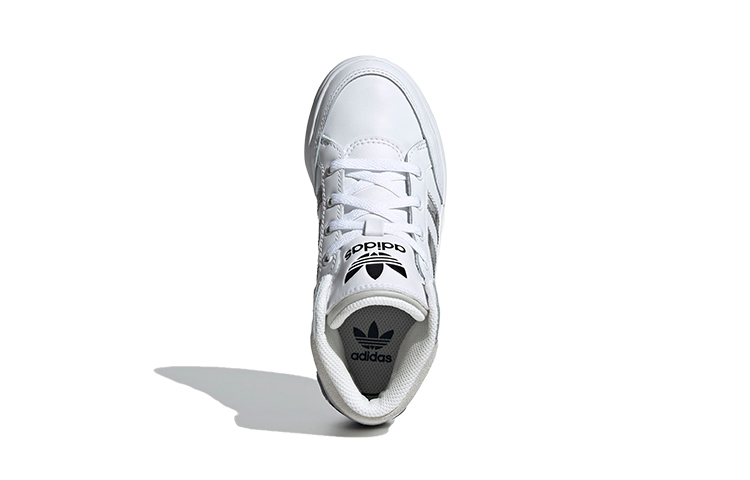 Purchase 中童 adidas originals Hardcourt HI 舒適休閒 耐磨 高筒 兒童運動板鞋 白色