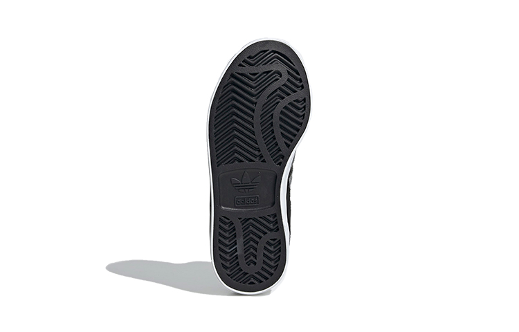 Details for 中童 adidas Originals Hardcourt HI 舒適休閒 耐磨 高幫 兒童板鞋 黑色