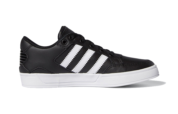Order 中童 adidas Originals Hardcourt Low 低幫 兒童板鞋 黑白
