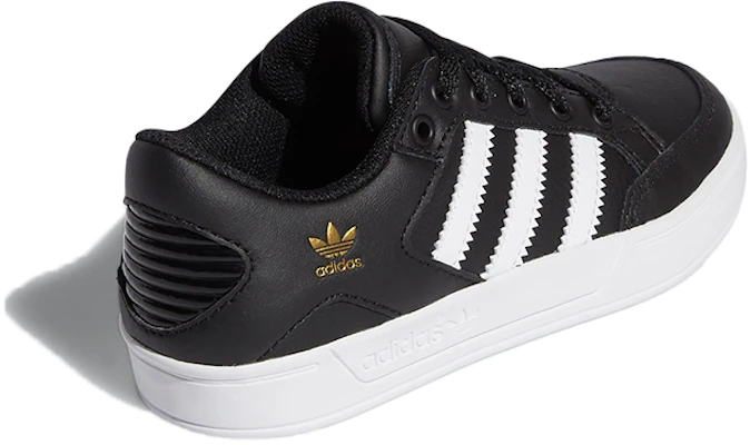 中童 adidas Originals Hardcourt Low 低幫 兒童板鞋 黑白 Shop 中童 adidas Originals Hardcourt Low 低幫 兒童板鞋 黑白