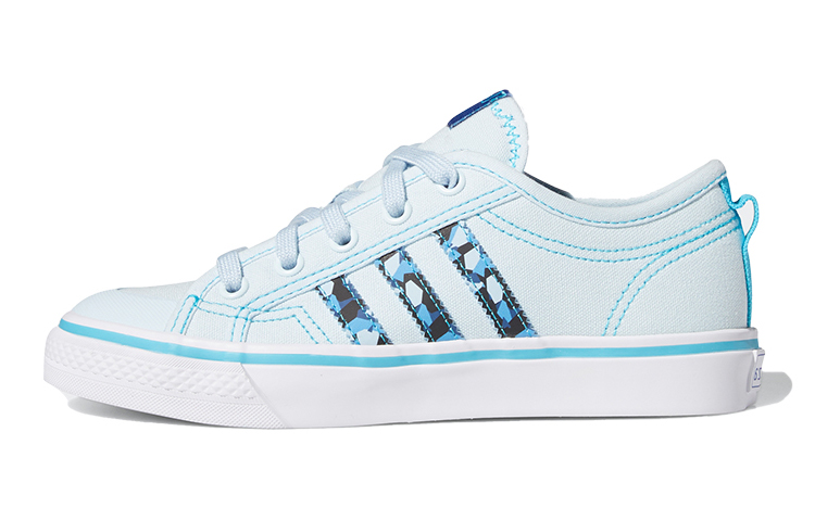 (Youth) adidas originals Nizza J 'Blue White'
