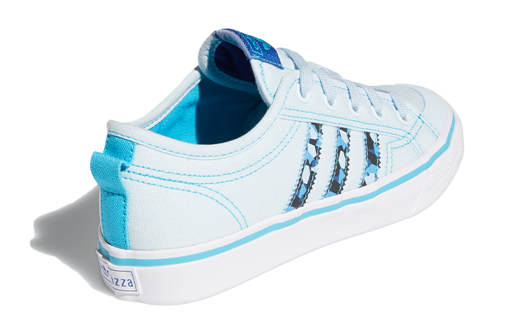(Youth) adidas originals Nizza J 'Blue White' 圖 4