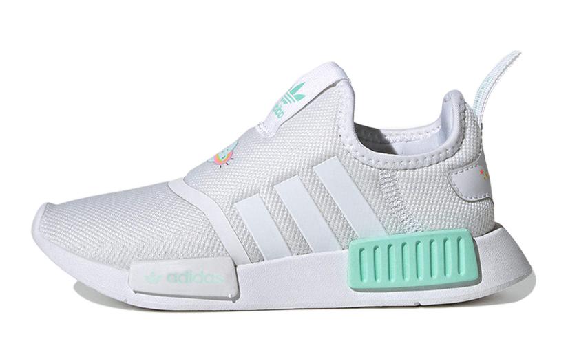 (Preschool) adidas Originals NMD 360 'Grey White Green' IF7879