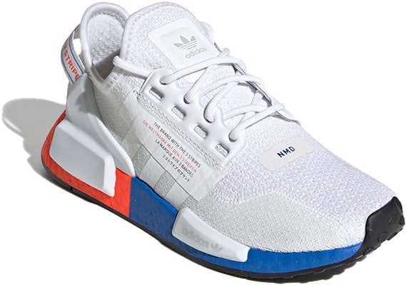 大童 adidas Originals NMD_R1 V2 J 白藍橙 Lookbook 大童 adidas Originals NMD_R1 V2 J 白藍橙