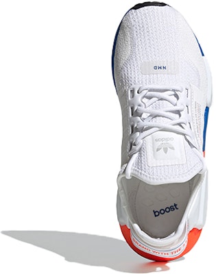 大童 adidas Originals NMD_R1 V2 J 白藍橙 Purchase 大童 adidas Originals NMD_R1 V2 J 白藍橙