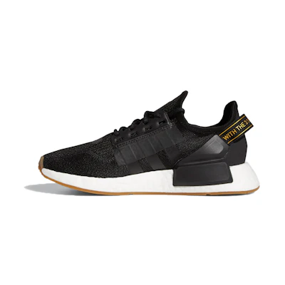 (Youth) adidas originals NMD_R1 V2 J 'Black White'