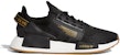 (Youth) adidas originals NMD_R1 V2 J 'Black White' FZ2134