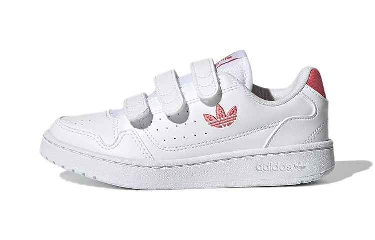 (Preschool) adidas Originals NY 90 'Pink White Velcro' GZ9123