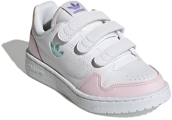 (Preschool) adidas originals NY 90 'White Purple Pink' GY1173 Lookbook (Preschool) adidas originals NY 90 'White Purple Pink' GY1173