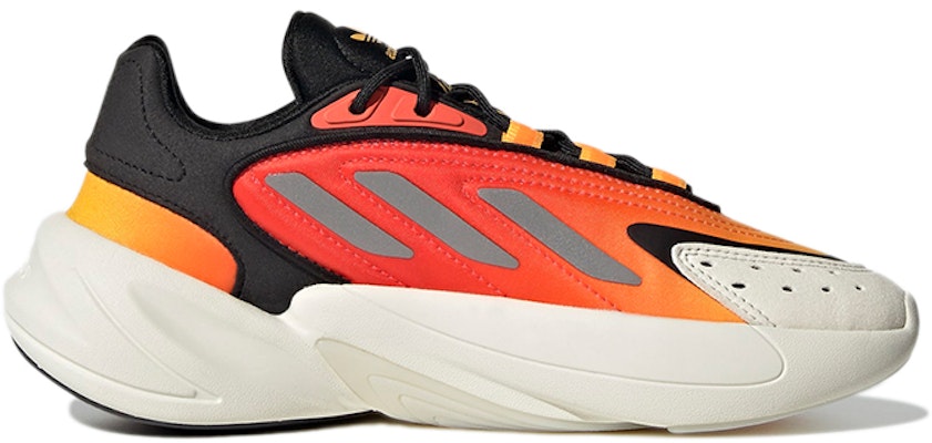 (JR) adidas Originals Ozelia 'Naranja Negro Plata Mate' H04720 Order (JR) adidas Originals Ozelia 'Naranja Negro Plata Mate' H04720