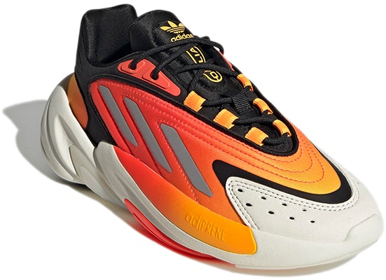 (JR) adidas Originals Ozelia 'Naranja Negro Plata Mate' H04720 Lookbook (JR) adidas Originals Ozelia 'Naranja Negro Plata Mate' H04720