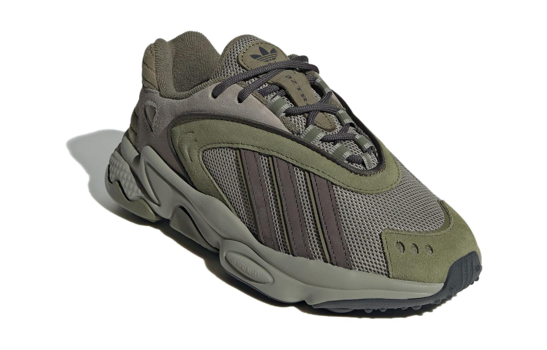 Lookbook 大童 adidas originals Oztral 百搭舒適 耐磨透氣 兒童休閒鞋 棕色