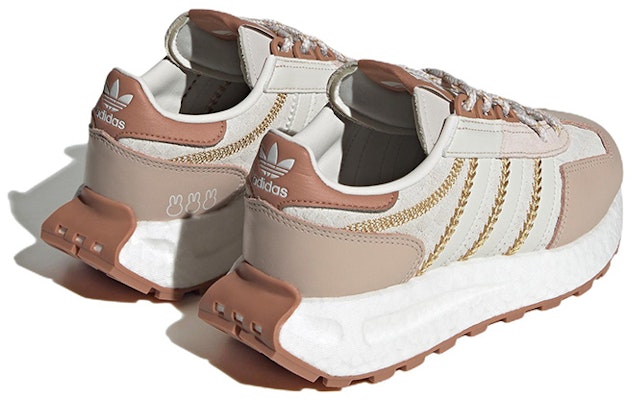 大童 adidas originals Retropy E5 舒適潮流 輕便耐磨防滑 低筒 運動休閒鞋 白粉金 Shop 大童 adidas originals Retropy E5 舒適潮流 輕便耐磨防滑 低筒 運動休閒鞋 白粉金