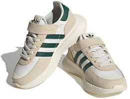 (Preschool) adidas Originals Retropy F2 'White Brown Green' ID0745 Lookbook (Preschool) adidas Originals Retropy F2 'White Brown Green' ID0745