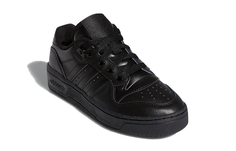 (Youth) adidas originals Rivalry Low J 'Black' 圖 3