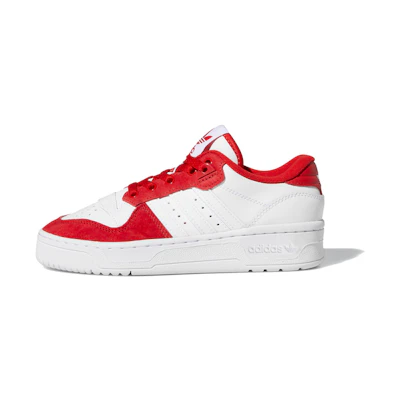 (Youth) adidas originals Rivalry Low J 'White Red'