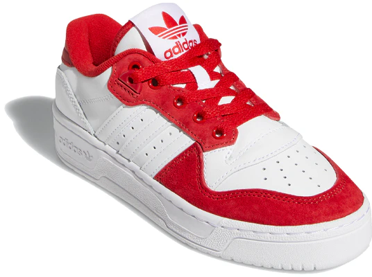 (JR) 阿迪达斯 Originals Rivalry Low J '白红' FV4948 Lookbook (JR) 阿迪达斯 Originals Rivalry Low J '白红' FV4948