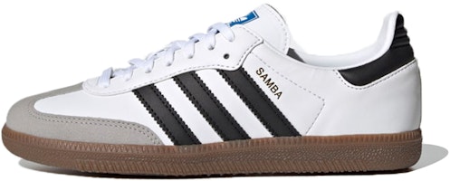 (Youth) adidas originals Samba J Shoes White/Black GZ8345 (Youth) adidas originals Samba J Shoes White/Black GZ8345