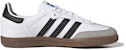 (PS) adidas Originals Samba J Kasut Putih/Hitam GZ8345