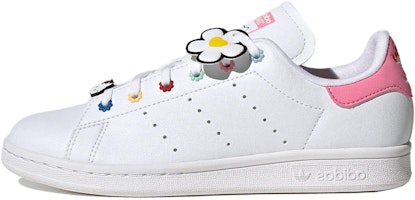 (Youth) adidas Originals Stan Smith 'Floral White Pink' ID7230 (Youth) adidas Originals Stan Smith 'Floral White Pink' ID7230