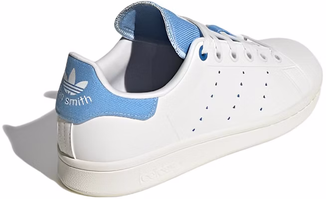 (JR) adidas Stan Smith J 'Putih Biru Bird' H03449 Shop (JR) adidas Stan Smith J 'Putih Biru Bird' H03449