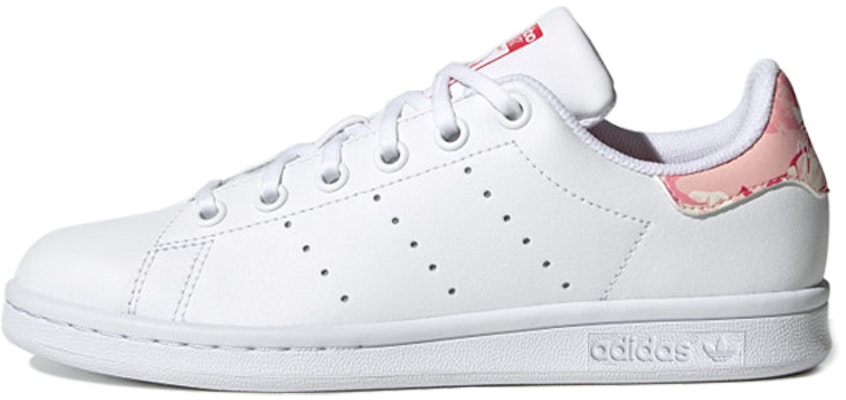 (Youth) adidas Originals Stan Smith J Shoes 'Cloud White Power Pink' FV7405 Buy (Youth) adidas Originals Stan Smith J Shoes 'Cloud White Power Pink' FV7405