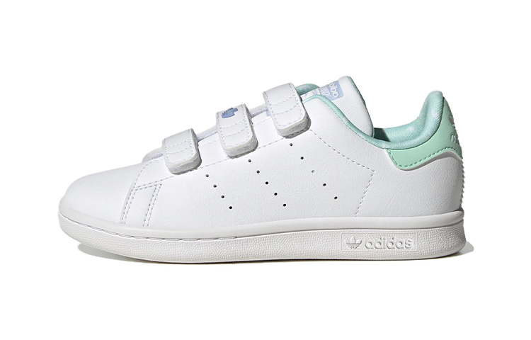 Buy 中童 adidas originals StanSmith 防滑耐磨輕便 低筒 兒童板鞋 白綠