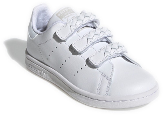 (PS) adidas Originals Stan Smith All White Tali Pengait 'Putih' EG9355 Order (PS) adidas Originals Stan Smith All White Tali Pengait 'Putih' EG9355
