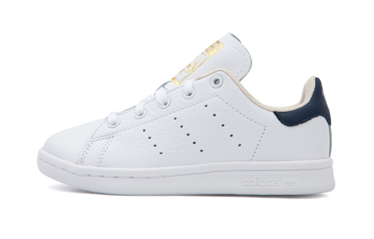 Buy (PS) Zapatillas adidas Originals Stan Smith C Blancas/Azules CM8176