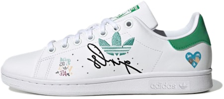 大童 adidas originals StanSmith J 休閒 防滑輕便 低筒 兒童板鞋 白綠 Buy 大童 adidas originals StanSmith J 休閒 防滑輕便 低筒 兒童板鞋 白綠