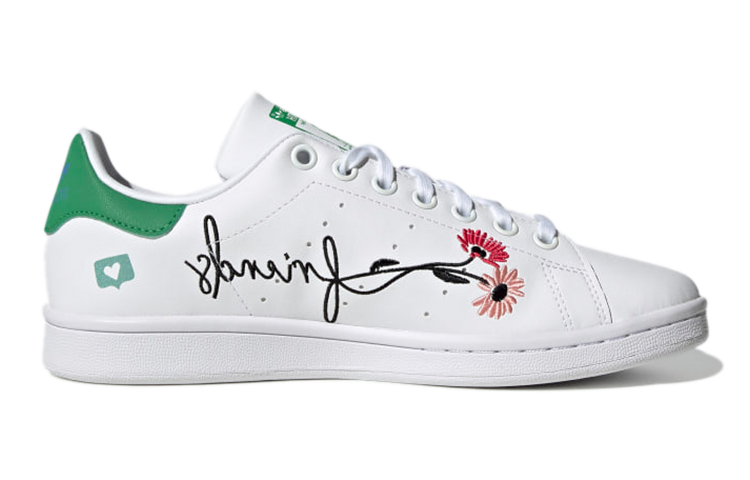 (PS) adidas Originals Stan Smith Shoes 'White Green' 圖 2