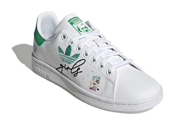 (PS) adidas Originals Stan Smith Shoes 'White Green' 圖 3