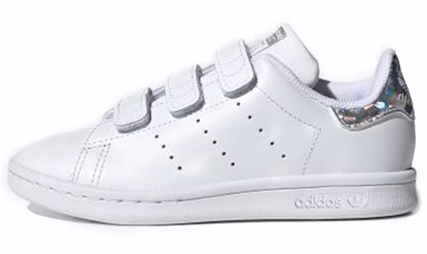 preschool-adidas-originals-stan-smith-velcro-white-silver-ee-8484