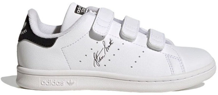 (Preschool) adidas originals Stan Smith x Kermit 'White Black' GW4535 Order (Preschool) adidas originals Stan Smith x Kermit 'White Black' GW4535