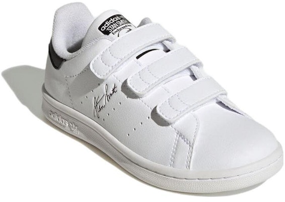 (Preschool) adidas originals Stan Smith x Kermit 'White Black' GW4535 Lookbook (Preschool) adidas originals Stan Smith x Kermit 'White Black' GW4535
