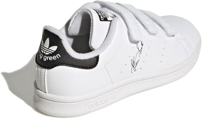 (Preschool) adidas originals Stan Smith x Kermit 'White Black' GW4535 Shop (Preschool) adidas originals Stan Smith x Kermit 'White Black' GW4535