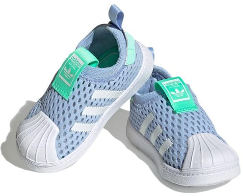 (Preschool) adidas originals Superstar 360 2.0 'Blue Dawn' FZ5604 Order (Preschool) adidas originals Superstar 360 2.0 'Blue Dawn' FZ5604