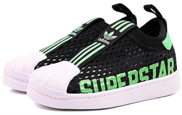 (Preschool) adidas Originals Superstar 360 2.0 'Black Collegiate Green' HQ4057 Lookbook (Preschool) adidas Originals Superstar 360 2.0 'Black Collegiate Green' HQ4057