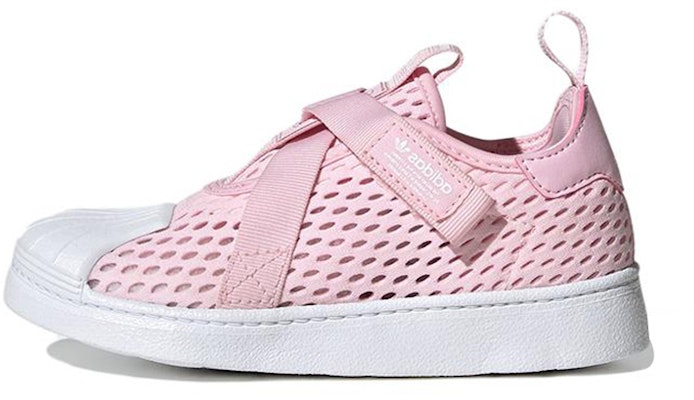 Adidas originals superstar 2025 women's white and pink
