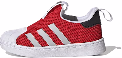 (Toddler) adidas Originals Superstar 360 Shoes 'Vivid Red' GZ5036 (Toddler) adidas Originals Superstar 360 Shoes 'Vivid Red' GZ5036