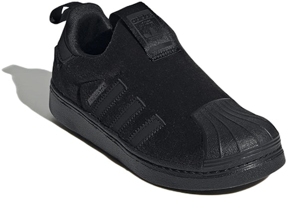 (Preschool) adidas Originals Superstar 360 'Triple Black' GX3260 Lookbook (Preschool) adidas Originals Superstar 360 'Triple Black' GX3260