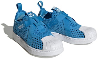 中童 adidas originals Superstar 360 CF C 防滑耐磨輕便 低筒 兒童板鞋 白藍 Lookbook 中童 adidas originals Superstar 360 CF C 防滑耐磨輕便 低筒 兒童板鞋 白藍