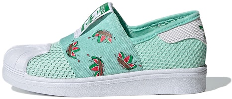 (Preschool) adidas originals Superstar SMR 360 C 'Light Green White Dark Green' FY9835 (Preschool) adidas originals Superstar SMR 360 C 'Light Green White Dark Green' FY9835