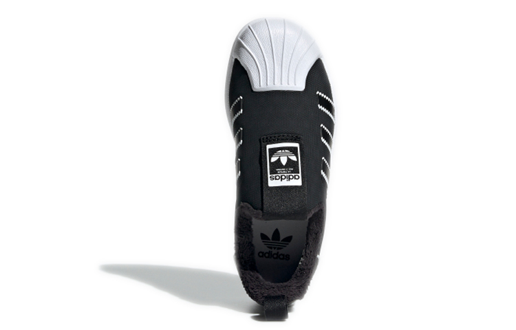 Purchase 中童 adidas originals Superstar 360 Wtr C 低筒 板鞋 亮黑白